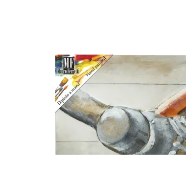 OBRAZ NA PŁÓTNIE Aviator 120x3,7x80 cm